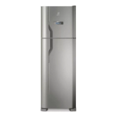 Imagem da oferta Geladeira Electrolux Frost Free 371L Turbo Congelamento Duplex Cor Inox DFX41