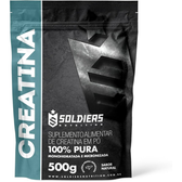 Imagem da oferta Creatina Monohidratada 500g - 100% Pura Importada - Soldiers Nutrition