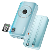 Imagem da oferta Power Bank 20000mAh Basike Carregador Portátil 2 Saídas USB-A(até 22.5W) + Tipo-C(até 22.5W) com Cabo Carregamento R