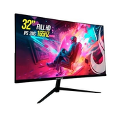 Imagem da oferta Monitor Gamer Rise Mode 32" Full HD Curvo 165hz IPS Preto HDMI e DisplayPort sRGB 99% Suporte Vesa - RM-MOG-32C165FH-B