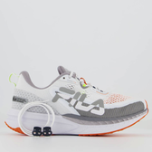 Imagem da oferta Tenis Fila Racer T2 Branco e Laranja