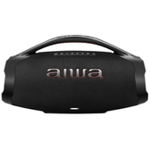 Imagem da oferta Caixa de Som Aiwa Boombox Plus AWS-BBS-01-B Bluetooth Amplificada 200W USB - Caixa de Som Bluetooth / Portátil