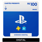 Imagem da oferta Sony PlayStation Store Gift Card BRL 100 (Digital)
