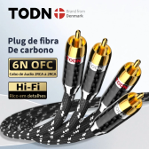 Imagem da oferta TODN Cabo RCA 6N OFC Hifi High-End