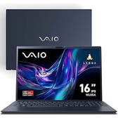 Imagem da oferta Notebook VAIO FE16 AMD Ryzen 5-5625U Linux 8GB RAM 256GB SSD Wi-Fi 6 Tela 16'' IPS WUXGA Antirreflexo - Cinza Grafite
