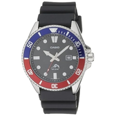 Imagem da oferta Relogio Casio Duro - masculino MDV106-1AV 200 M WR (MDV106-1A) Preto/vermelho
