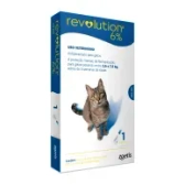 Imagem da oferta Antipulgas Revolution 6% para Gatos de 2,6kg a 7,5kg 3 Tubos
