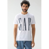 Imagem da oferta Camiseta GAP Reta Logo Branca