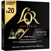 Imagem da oferta L'OR Café L'Or Cápsula Ristretto - 20 Cápsulas