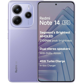Imagem da oferta Smartphone Xiaomi Redmi Note 14 5G NFC Violeta Lavanda 8GB RAM 256GB ROM