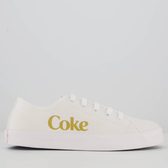 Imagem da oferta Tênis Coca Cola Newpoart Canvas Feminino Branco