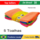 Imagem da oferta Kit 10 Panos Microfibra Automotiva Flanela Anti-risco 30x30