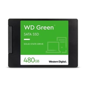 Imagem da oferta SSD WD Green 480GB SATA III 2.5" Leitura: 545MB/s Gravação: 430MB/s Preto - WDS480G3G0A