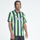 Imagem da oferta Camisa Casual Unissex Jersey Heat Preto e Verde - Seleção campeã: roupas chuteiras e acessórios |