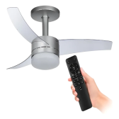 Imagem da oferta Ventilador De Teto Arno Ultimate Prata Vx15