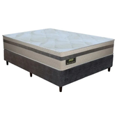 Imagem da oferta Colchão Cama Box Gazin Molas BlueWave Casal Bossa Nova 138x188