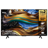 Imagem da oferta Smart TV 50" 4K UHD LED TCL Wi-Fi Bluetooth 3 HDMI 1 USB - 50P755