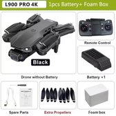 Imagem da oferta LYZRC L900 Pro Drone 4K Profissional Câmera Dual HD GPS 5G WIFI 360 ° Quadricóptero Rc FPV