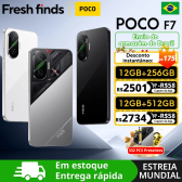 Imagem da oferta Smartphone POCO F7 5G 12GB 256GB Snapdragon 8s Gen 4