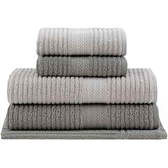 Imagem da oferta Jogo de toalhas Buddemeyer Doris Banho Cinza ClaroCinza 5 peças