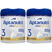 Imagem da oferta Kit Fórmula Infantil Profutura 3 sem Sabor Aptanutri 800g - 2 Unidades