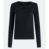 Imagem da oferta Blusa em Algodão com Decote V com Correntinha tam PP