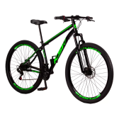 Imagem da oferta Bicicleta Aro 29 Aço Carbono Ksvj Freios Disco Suspensão 21v