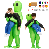 Imagem da oferta Fantasia Inflável ET Monstro Alienígena