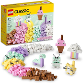 Imagem da oferta LEGO Classic Diversão Pastel Criativa 333 Peças - 11028