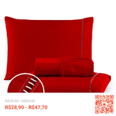 Imagem da oferta Jogo De Lençol 3 Peças 400 fios King Size