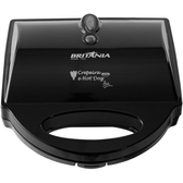 Imagem da oferta Crepeira Crepeira Six 6 crepes Preto 220v Britânia
