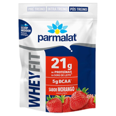 Imagem da oferta Parmalat Whey Protein Em Pó Morango Whey Fit 450G