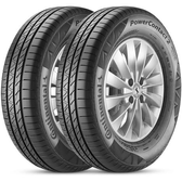 Imagem da oferta Kit 2 Pneu Continental Aro 15 185/65r15 88H PowerContact 2