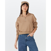 Imagem da oferta Blusão Bomber Feminino Em Moletom Soft Flanelado