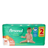 Imagem da oferta Fralda Personal Baby Protect & Sec M 40 Unidades