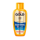 Imagem da oferta Shampoo Liso Pleno Água Termal Niely Gold 275ml