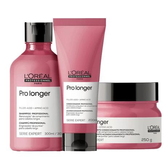 Imagem da oferta Kit L'Oréal Pro Longer Shampoo + Máscara + Leave-in