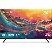 Imagem da oferta HQ Smart TV LED 24" 2 HDMI 2 USB WI-FI Androind 11 e Processador Quad Core