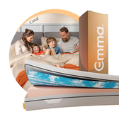 Imagem da oferta Colchão Casal Emma Duo Comfort 10 anos de garantia conforto de dupla face e suporte ideal para o seu corpo 138x