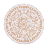 Imagem da oferta LUGAR AMERICANO 38 CM MARUDÁ BRANCOBEGE | Tok&Stok