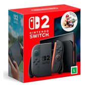 Imagem da oferta Nintendo Console Nintendo Switch 2 Nacional Portátil e Doméstico Bateria de até 9 Horas Inclui Joy-Con com Suporte e