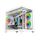 Imagem da oferta Gabinete Gamer Husky Dome GN210 Mini Tower M-ATX Lateral e Frontal em Vidro - HGN210BR