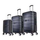 Imagem da oferta Conjunto de malas de viagem PMG Tóquio Swiss Move Preta