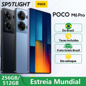 Imagem da oferta Estreia mundialFrete Grátis Brasil POCO M6 Pro Versão Global Helio G99 Ultra 120Hz AMOLED 64MP Câmera Tripla