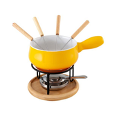 Imagem da oferta Aparelho de Fondue Cerâmica Brinox Amarelo 9 Peças 1256108