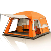 Imagem da oferta Barraca Camping Família Acampamento 8 10 Pessoas com Grande Varanda 2 Quartos 1 Sala de Estar Tenda Família à Prova D