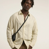 Imagem da oferta Camisa Relaxed em Ana Ruga com Listras Finas