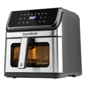 Imagem da oferta Fritadeira Eletrica Sem Óleo Airfryer 7,6 Litros Grand Prime Gradiente Cesto Removível Inox Com Timer 127V PGFO760