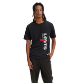 Imagem da oferta Camiseta Levi's Graphic Set-In Neck Preta Manga Curta - Masculina