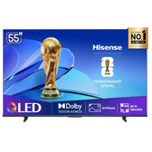Imagem da oferta Hisense Smart TV UHD 4K QLED 55" Polegadas 55Q6QV com HDR10+ Dolby Atmos Sports Mode Game Mode Plus e Compatível com